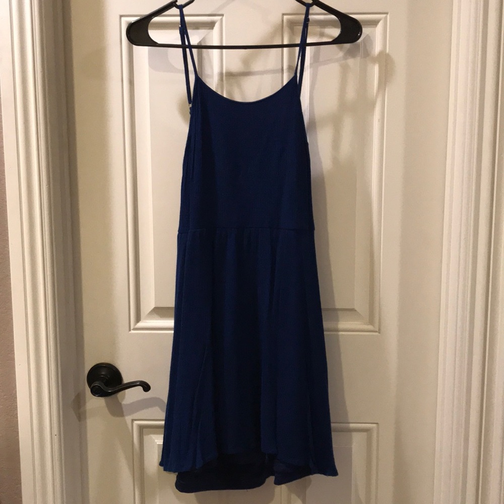 Navy mini dress